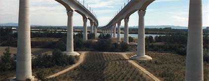 viaducs Avignon TGV